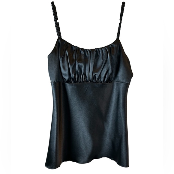 Byer California Black Satin Camisole Top - Picture 2 of 7